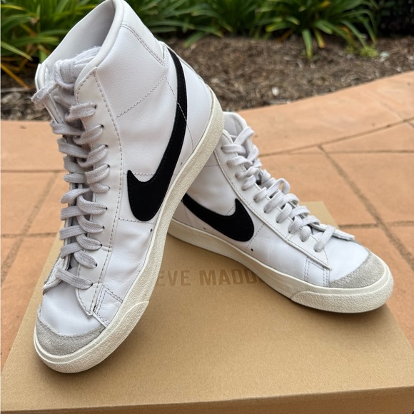 Nike Shoes - Nike Blazers in black and white